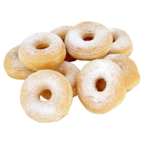 Mini Sugar Ring Doughnuts